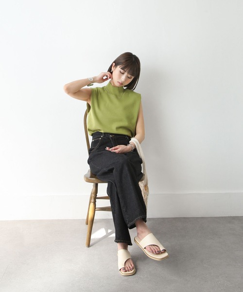 Chillfar（チルファー）の「ボトルネックトップス（ニット
