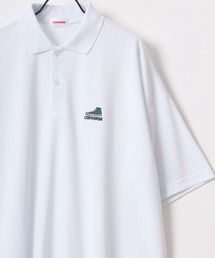 CONVERSE/コンバース オーバーサイズ カノコ ロゴ オールスター スニーカー ワンポイント刺繍 半袖ポロシャツ/レディース メンズ