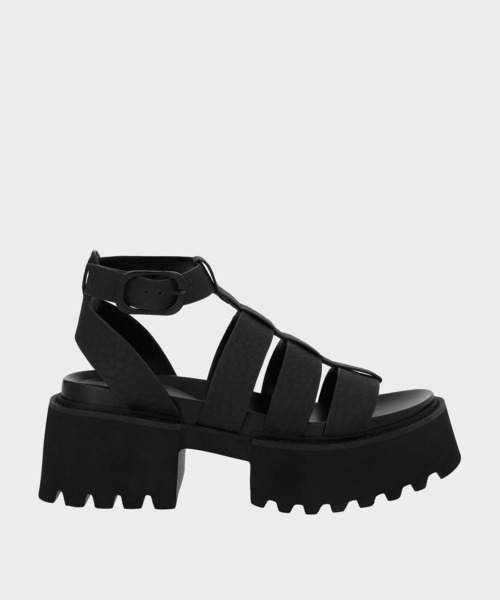 CHARLES & KEITH（チャールズ & キース）の「【販売終了】Nadine ナディン グラディエータープラットフォームサンダル（サンダル・レディース・オレンジ/オフホワイト/ブラック/ライラック・23cm/23.5cm/24.5cm/25cm/25.5cm/22.5cm）」の3枚目の写真