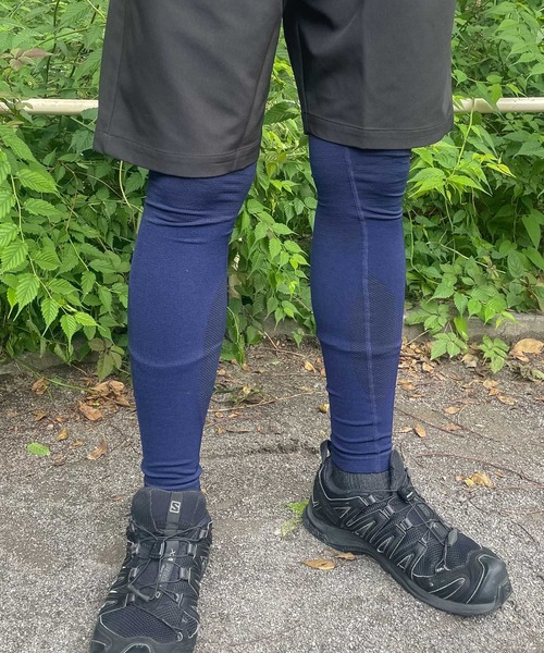 Healthknit（ヘルスニット）の「【 HealthKnit / ヘルスニット 】ゆる圧レギンス2 着圧レギンス 無地 スポーツ 運動 4209 SIP（レギンス/スパッツ・レディース・パープル/ネイビー・L/M）」の8枚目の写真