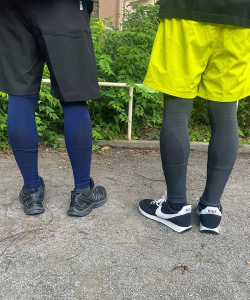 Healthknit（ヘルスニット）の「【 HealthKnit / ヘルスニット 】ゆる圧レギンス2 着圧レギンス 無地 スポーツ 運動 4209 SIP（レギンス/スパッツ・レディース・パープル/ネイビー・L/M）」の9枚目の写真