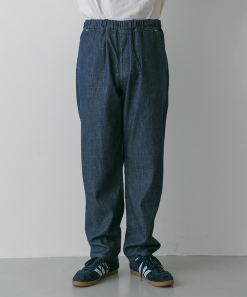Lee（リー）の「『別注』LEE×DOORS　FLeeasy Narrow（デニムパンツ・メンズ・ライトインディゴブルー/インディゴブルー・FREE）」の21枚目の写真