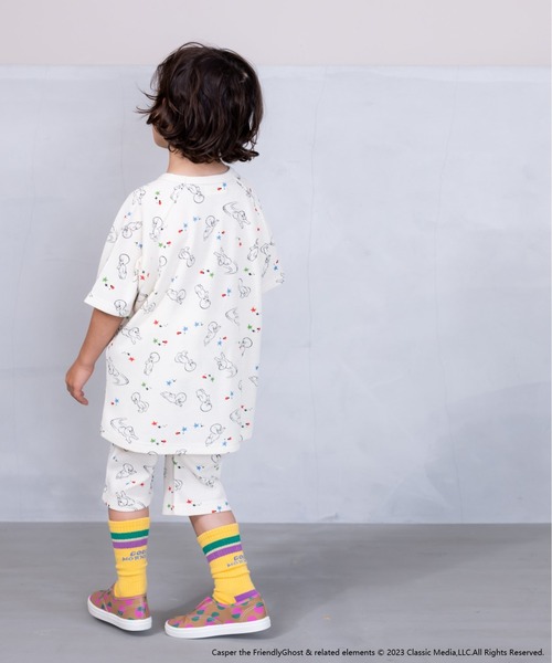 MARKEY'S(マーキーズ)の「【Casper/キャスパー】ワッフルレギンス(80~130cm)(レギンス/スパッツ・キッズ・オフホワイト・80/90/95/100/110/120/130)」の6枚目の写真