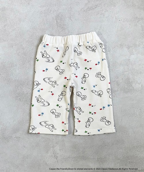 MARKEY'S(マーキーズ)の「【Casper/キャスパー】ワッフルレギンス(80~130cm)(レギンス/スパッツ・キッズ・オフホワイト・80/90/95/100/110/120/130)」の9枚目の写真