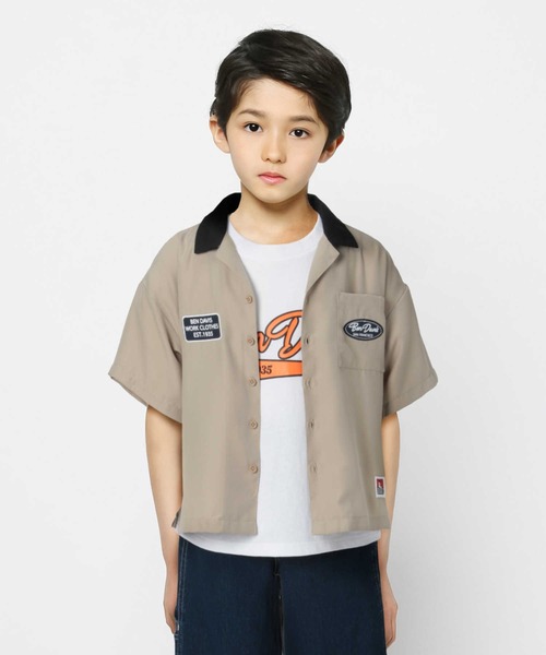 新品●ボーリングシャツ●ベスパ●L Vintage Bowling S/S Shirt（ボーリングシャツ）ライトブルー