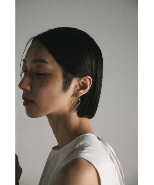 STYLEMIXER（スタイルミキサー）の「アニヴェントサークルピアス（ピアス（両耳用）・レディース・シルバー/ゴールド・FREE）」の13枚目の写真