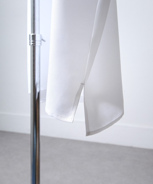 NILWAY（ニルウェイ）の「フラワー刺繍オーバーサイズオープンカラーシャツ（シャツ/ブラウス・メンズ・ブラック/ブルー/ホワイト/ライトグレー/ネイビー・MEDIUM/LARGE）」の6枚目の写真