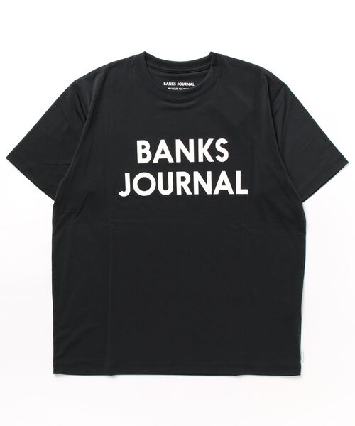 BANKS(バンクス)の「LOGO/BANKS(バンクス)半袖ロゴTシャツ(Tシャツ/カットソー・メンズ・オフホワイト/ブラック/ライトグリーン・MEDIUM/LARGE/X-LARGE)」の7枚目の写真