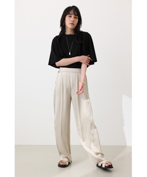 tシャツ ケープライクプルオーバー レディース ケープライクプルオーバー（Tシャツ/カットソー）｜crie