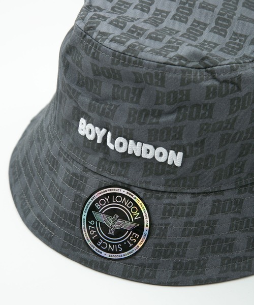 BOY LONDON（ボーイロンドン）の「【BOY LONDON】BOY MONOGRAM BUCKET HAT（ハット・メンズ・グレー・M）」の2枚目の写真