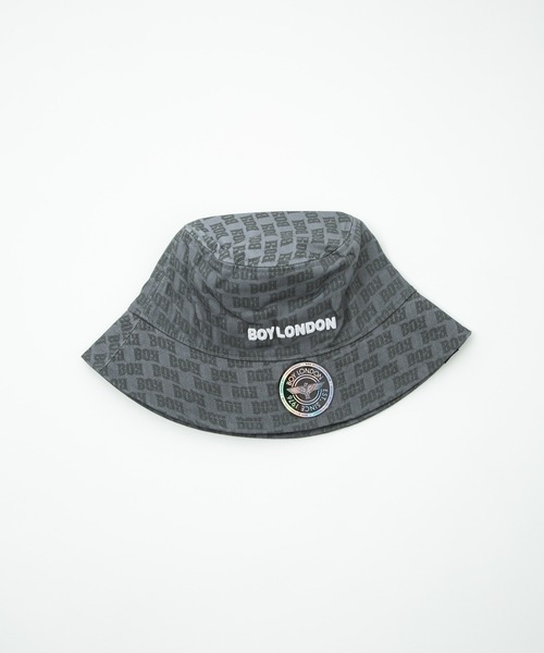 BOY LONDON（ボーイロンドン）の「【BOY LONDON】BOY MONOGRAM BUCKET HAT（ハット・メンズ・グレー・M）」の6枚目の写真