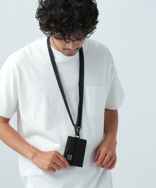 BAYFLOW(ベイフロー)の「Wフェイスネックウォレット(財布・メンズ・カーキ/ブラック/ベージュ・FREE)」の15枚目の写真