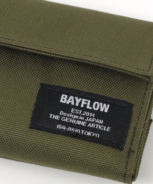 BAYFLOW(ベイフロー)の「Wフェイスネックウォレット(財布・メンズ・カーキ/ブラック/ベージュ・FREE)」の17枚目の写真