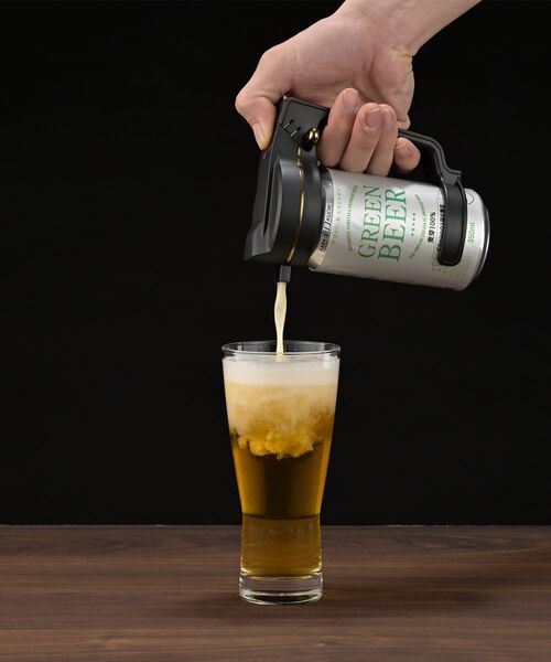 I.D.E.A international(イデアインターナショナル)の「ハンディビアサーバー 2023(キッチンツール・レディース・ブラック/ホワイト・フリ-)」の3枚目の写真