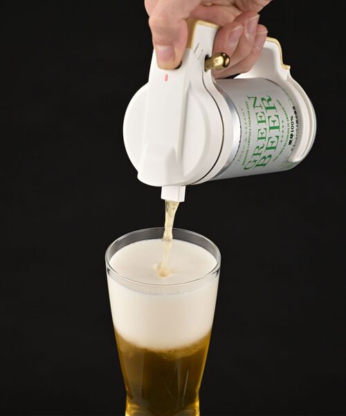 I.D.E.A international(イデアインターナショナル)の「ハンディビアサーバー 2023(キッチンツール・レディース・ブラック/ホワイト・フリ-)」の6枚目の写真