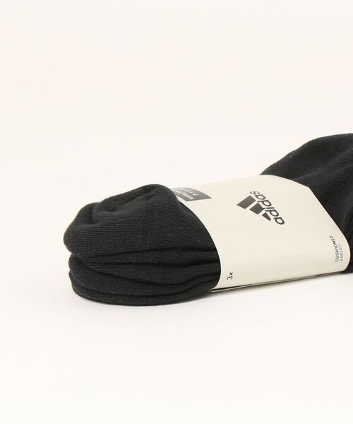 adidas(アディダス)の「《adidas》SPWクッション3Pアンクルソックス(ソックス/靴下・メンズ・ホワイト×ブラック/ブラック×ホワイト/グレー系その他・28-30cm/25-27CM/22-24cm/30/31/17-18cm/19-21cm)」の6枚目の写真