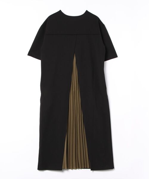 HONEYSUCKLE ROSE(ハニーサックルローズ)の「【HONEYSUCKLE ROSE】プリーツ切替ワンピース(ワンピース・レディース・カーキブラウン/ブラウン・M-L)」の3枚目の写真