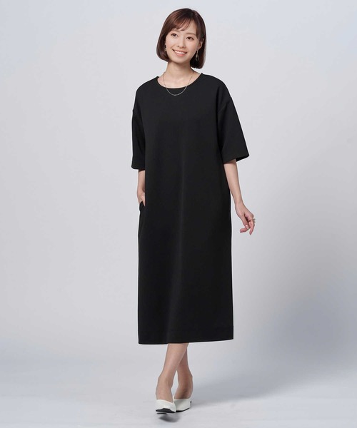 HONEYSUCKLE ROSE(ハニーサックルローズ)の「【HONEYSUCKLE ROSE】プリーツ切替ワンピース(ワンピース・レディース・カーキブラウン/ブラウン・M-L)」の8枚目の写真