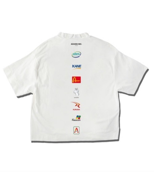 ADANS（アダンス）の「ADANS/アダンス/INC TEE（Tシャツ/カットソー・メンズ・ホワイト/ブラック・L/M/S）」の6枚目の写真
