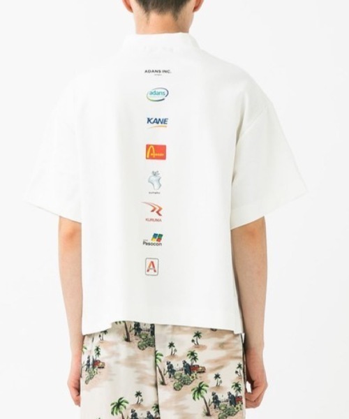 ADANS（アダンス）の「ADANS/アダンス/INC TEE（Tシャツ/カットソー・メンズ・ホワイト/ブラック・L/M/S）」の4枚目の写真