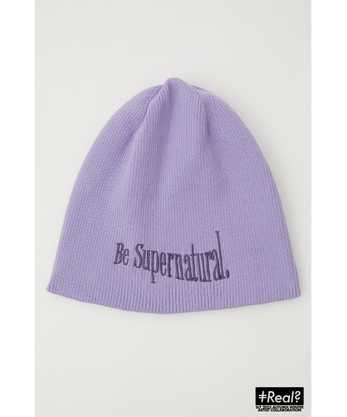 SLY(スライ)の「LIMITED ITEM MINORI MURATA x SLY BEANIE ミノリムラタ スライ ビーニー ニット帽 ビーニー(ニットキャップ/ビーニー・レディース・アイボリー/ダークグレー/ライトパープル・FREE)」の16枚目の写真
