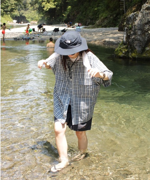 BROKEN BASE（ブロークンベース）の「ダブルポケットチェックシャツ（シャツ/ブラウス・メンズ・ブルー/グリーン・LARGE/MEDIUM）」の5枚目の写真