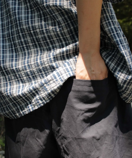 BROKEN BASE（ブロークンベース）の「ダブルポケットチェックシャツ（シャツ/ブラウス・メンズ・ブルー/グリーン・LARGE/MEDIUM）」の15枚目の写真