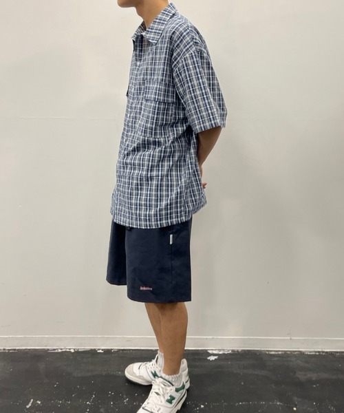 BROKEN BASE（ブロークンベース）の「ダブルポケットチェックシャツ（シャツ/ブラウス・メンズ・ブルー/グリーン・LARGE/MEDIUM）」の18枚目の写真