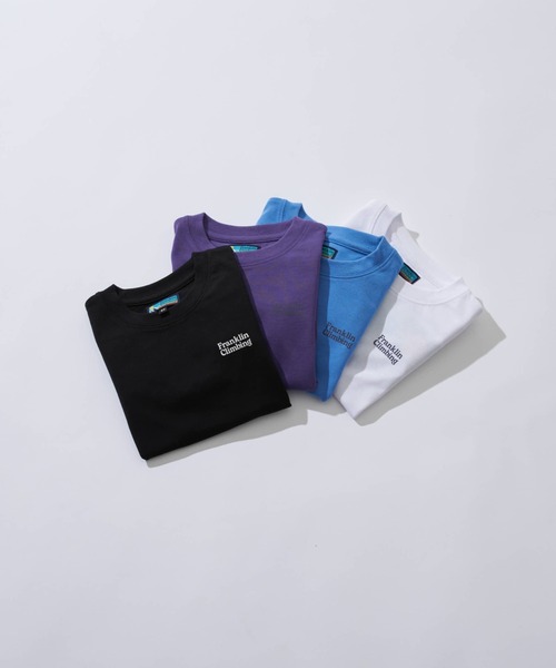 Franklin Climbing（フランクリンクライミング）の「【KIDS】【Franklin Climbing】フレックスバックロゴ長袖Tee（Tシャツ/カットソー・キッズ・ホワイト/ブラック/パープル/ブルー・LARGE/X-LARGE/XX-LARGE）」の10枚目の写真
