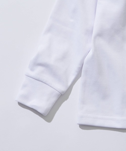 Franklin Climbing（フランクリンクライミング）の「【KIDS】【Franklin Climbing】フレックスバックロゴ長袖Tee（Tシャツ/カットソー・キッズ・ホワイト/ブラック/パープル/ブルー・LARGE/X-LARGE/XX-LARGE）」の6枚目の写真