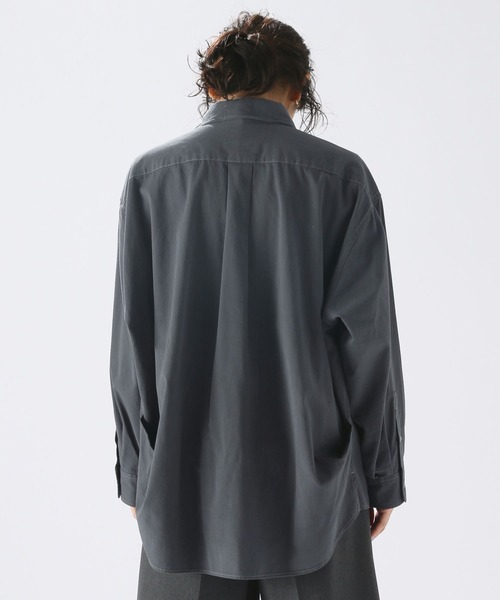 niko and...（ニコアンド）の「ソフトツイルコクーンワイヤーシャツ（シャツ/ブラウス・レディース・アイボリー/チャコール/ピンク・LARGE/MEDIUM）」の18枚目の写真