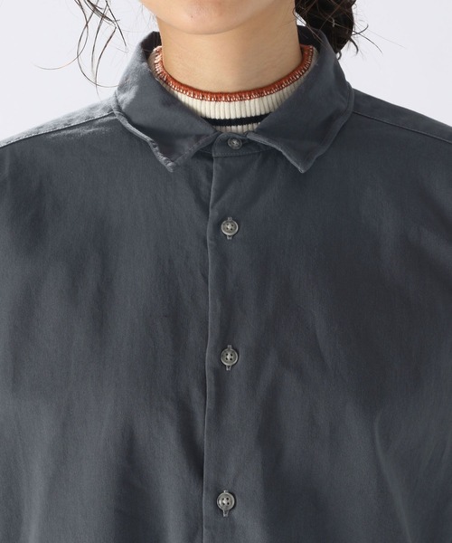 niko and...（ニコアンド）の「ソフトツイルコクーンワイヤーシャツ（シャツ/ブラウス・レディース・アイボリー/チャコール/ピンク・LARGE/MEDIUM）」の19枚目の写真