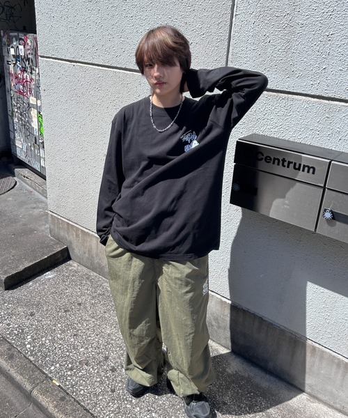 A‘gem 9（エージェムナイン）の「A'GEM/9 × .kom『FREEDEE/フリーディー』ダイスデザイン長袖Tシャツ/ロングスリーブカットソー（Tシャツ/カットソー・メンズ・ブラック/ホワイト・FREE）」の7枚目の写真