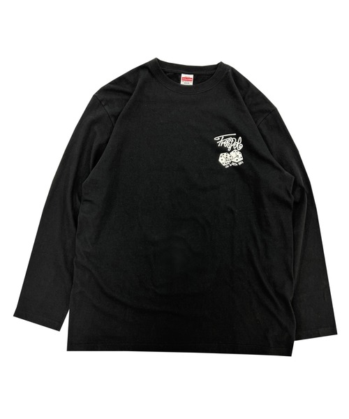 A‘gem 9（エージェムナイン）の「A'GEM/9 × .kom『FREEDEE/フリーディー』ダイスデザイン長袖Tシャツ/ロングスリーブカットソー（Tシャツ/カットソー・メンズ・ブラック/ホワイト・FREE）」の11枚目の写真