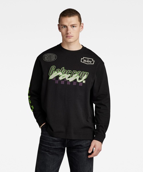 G-STAR RAW（ジースターロゥ）の「MOTO BOXY GRAPHIC/オーバー
