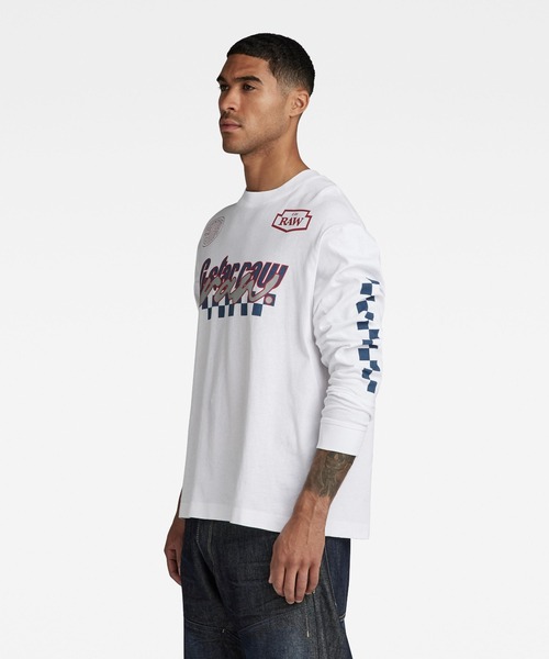 G-STAR RAW（ジースターロゥ）の「MOTO BOXY GRAPHIC/オーバー
