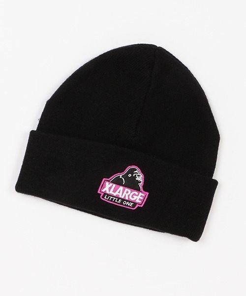 XLARGE KIDS(エクストララージキッズ)の「ニットキャップ(ニットキャップ/ビーニー・キッズ・マルチ/ブラック/グリーン/パープル・FREE)」の13枚目の写真