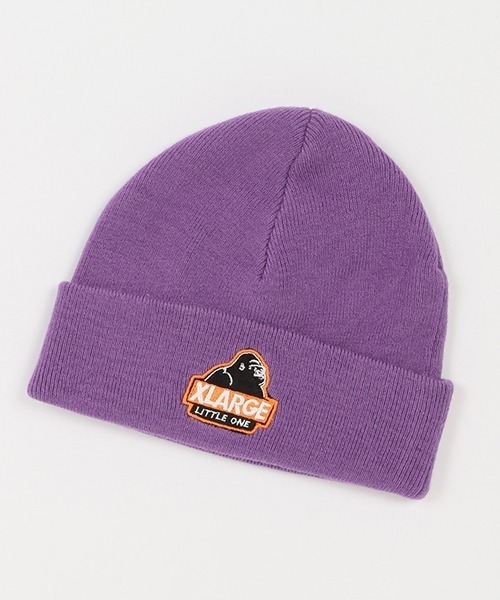 XLARGE KIDS(エクストララージキッズ)の「ニットキャップ(ニットキャップ/ビーニー・キッズ・マルチ/ブラック/グリーン/パープル・FREE)」の14枚目の写真