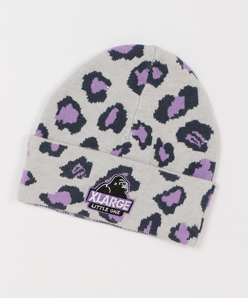 XLARGE KIDS(エクストララージキッズ)の「ニットキャップ(ニットキャップ/ビーニー・キッズ・マルチ/ブラック/グリーン/パープル・FREE)」の19枚目の写真