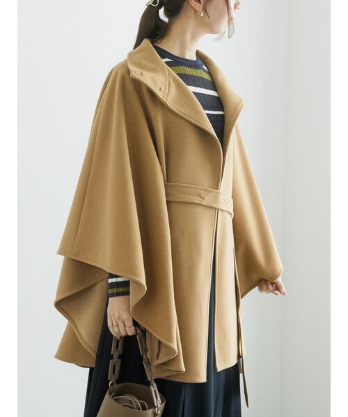 Te chichi（テチチ）の「スタンドポンチョコート（ポンチョ）」 - WEAR