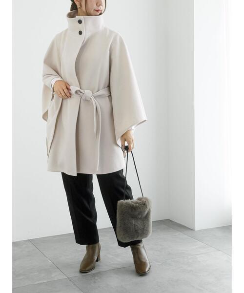 Te chichi（テチチ）の「スタンドポンチョコート（ポンチョ）」 - WEAR