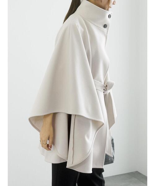 Te chichi（テチチ）の「スタンドポンチョコート（ポンチョ）」 - WEAR