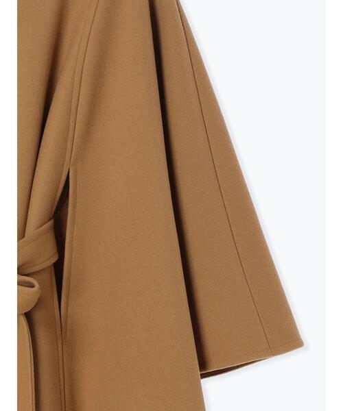 Te chichi（テチチ）の「スタンドポンチョコート（ポンチョ・レディース・ベージュ/キャメル・F）」の19枚目の写真
