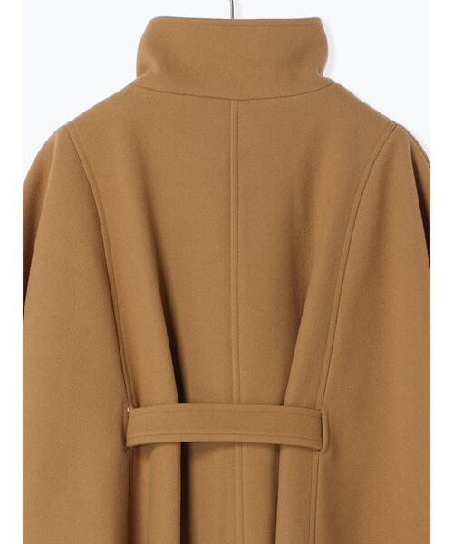 Te chichi スタンドボンチョコート キャメル Te chichi（テチチ）の「スタンドポンチョコート（ポンチョ）」 - WEAR