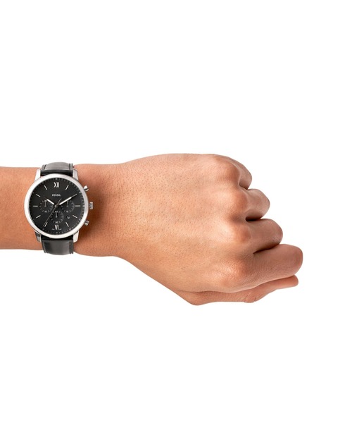 FOSSIL(フォッシル)の「フォッシル 腕時計 メンズ アナログ レザー FS5452(アナログ腕時計・メンズ・ブラック・FREE)」の2枚目の写真