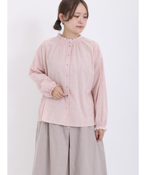 SM2 - はにさま❣️sm2 立川限定　襟取外しバルーン袖ブラウス　襟なし SM2 - はにさま❣️sm2 立川限定 襟取外しバルーン袖ブラウス 襟
