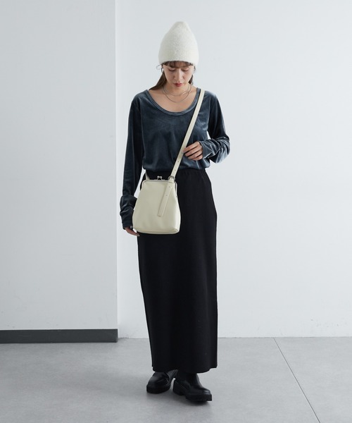 COLONY 2139（コロニートゥーワンスリーナイン）の「シャギーニット帽（ニットキャップ/ビーニー・レディース・グレー/ブルー/ブラック/アイボリー・FREE）」の14枚目の写真