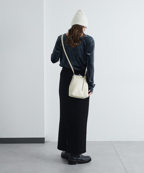 COLONY 2139（コロニートゥーワンスリーナイン）の「シャギーニット帽（ニットキャップ/ビーニー・レディース・グレー/ブルー/ブラック/アイボリー・FREE）」の12枚目の写真