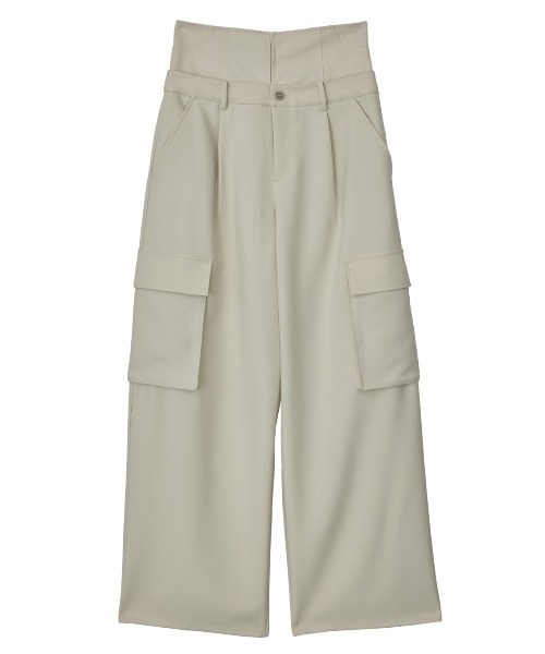 Ameri（アメリ）の「DENIM LIKE CORSET WORK PANTS（その他パンツ