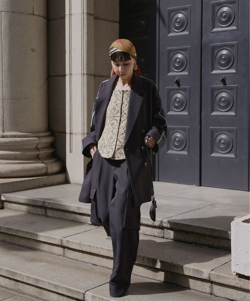 Ameri（アメリ）の「DENIM LIKE CORSET WORK PANTS（その他パンツ